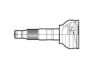 ASHUKI S097-97 Track Control Arm
